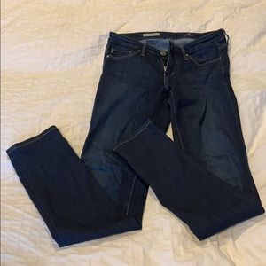 AG Stilt cigarette leg jeans sz 25